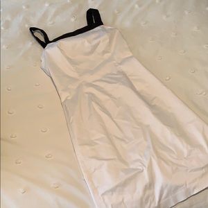 Black and white dress